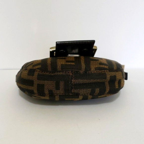 Fendi Zucca Canvas Micro Croissant Bag - Picture 6 of 16